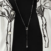 Black Eye Beaded Necklace